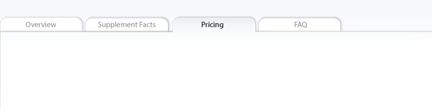 Black Cohosh pricing tab