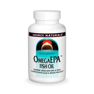 OmegaEPA<sup>&trade;</sup> Fish Oil bottleshot