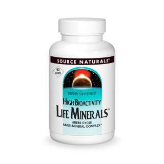 Life Minerals<sup>&trade;</sup>, No Iron bottleshot