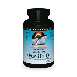 ArcticPure® Enteric-Coated Ultra-Potency Omega-3 Fish Oil bottleshot