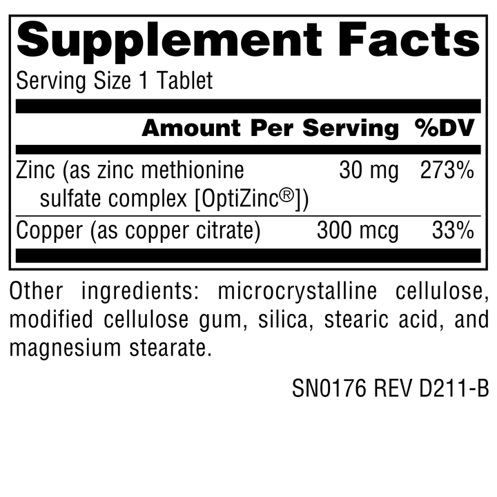 Nutrition facts image