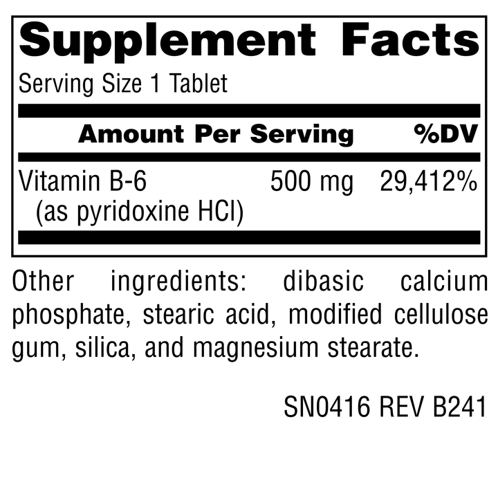 Nutrition facts image