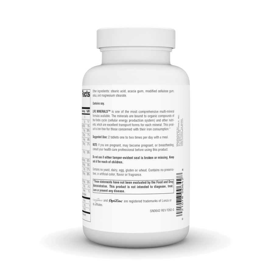 Life Minerals™, High Bioactivity, No Iron