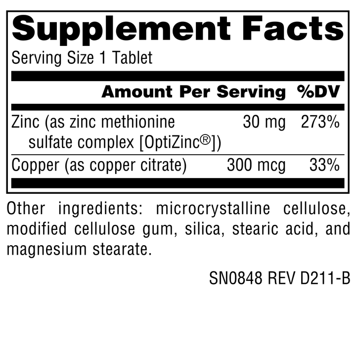 Nutrition facts image