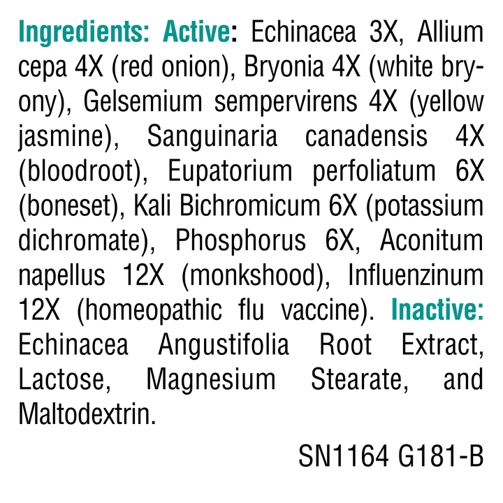 Nutrition facts image