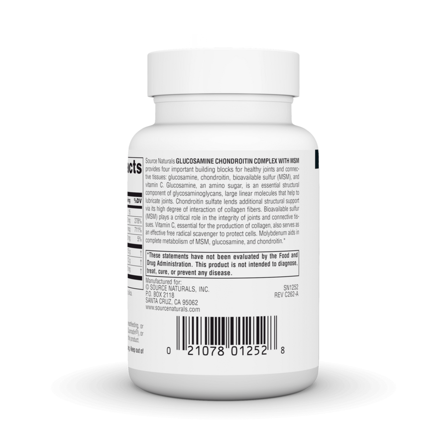 Glucosamine Chondroitin Complex with MSM