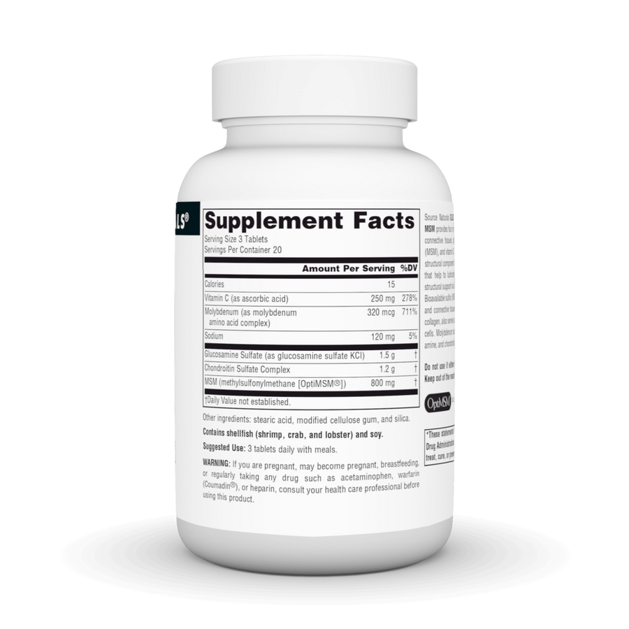 Glucosamine Chondroitin Complex with MSM