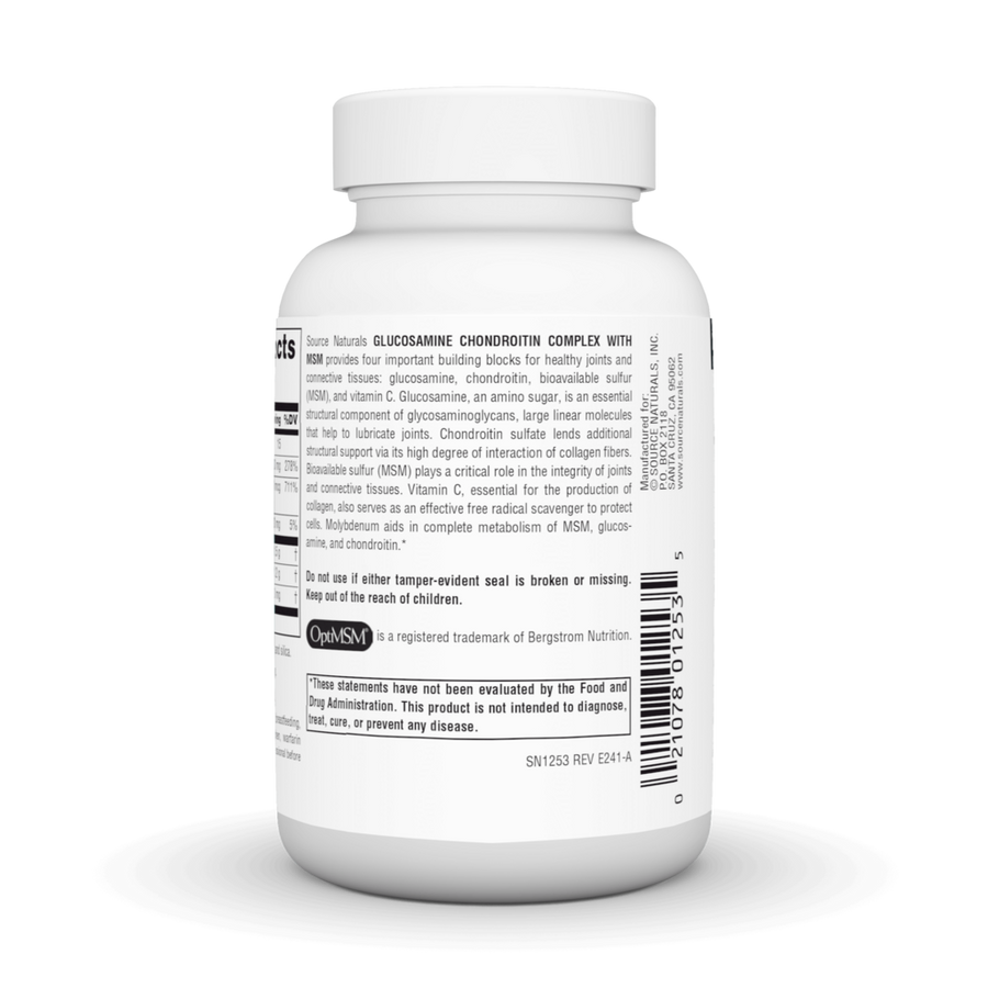 Glucosamine Chondroitin Complex with MSM