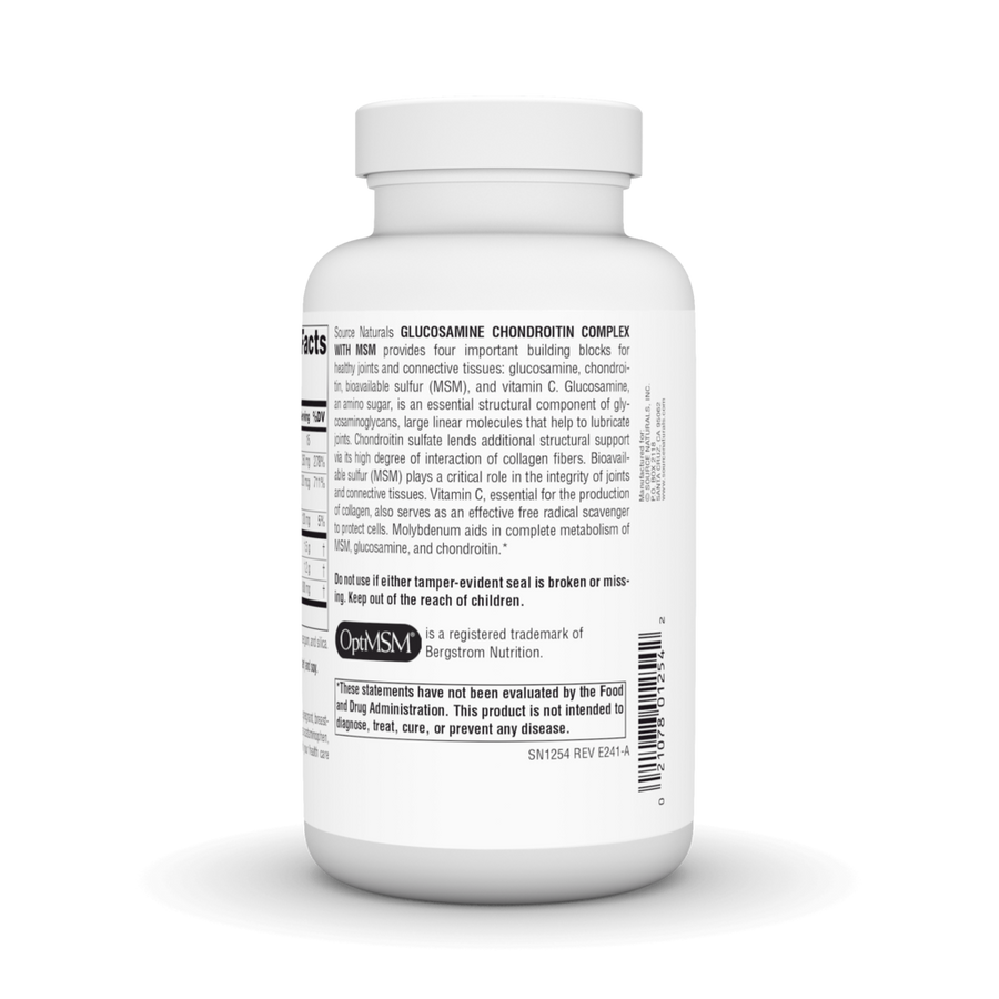 Glucosamine Chondroitin Complex with MSM