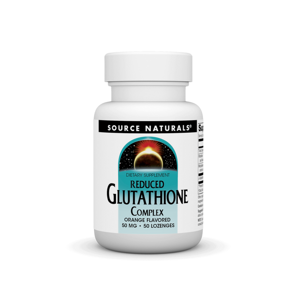 Source Naturals, Reduced Glutathione Complex 50 mg Orange, 100 Tablets Source Naturals, Reduced Glutathione Complex 50 mg Orange, 100 Tablets