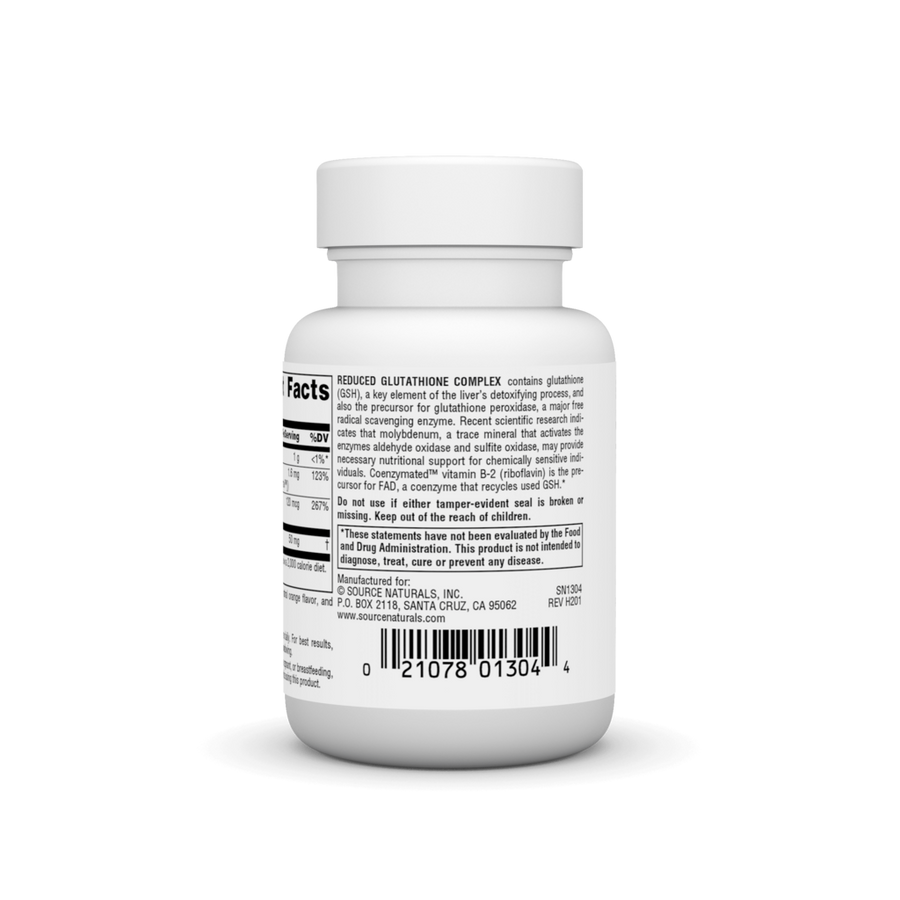 Reduced Glutathione Complex Reduced Glutathione Complex