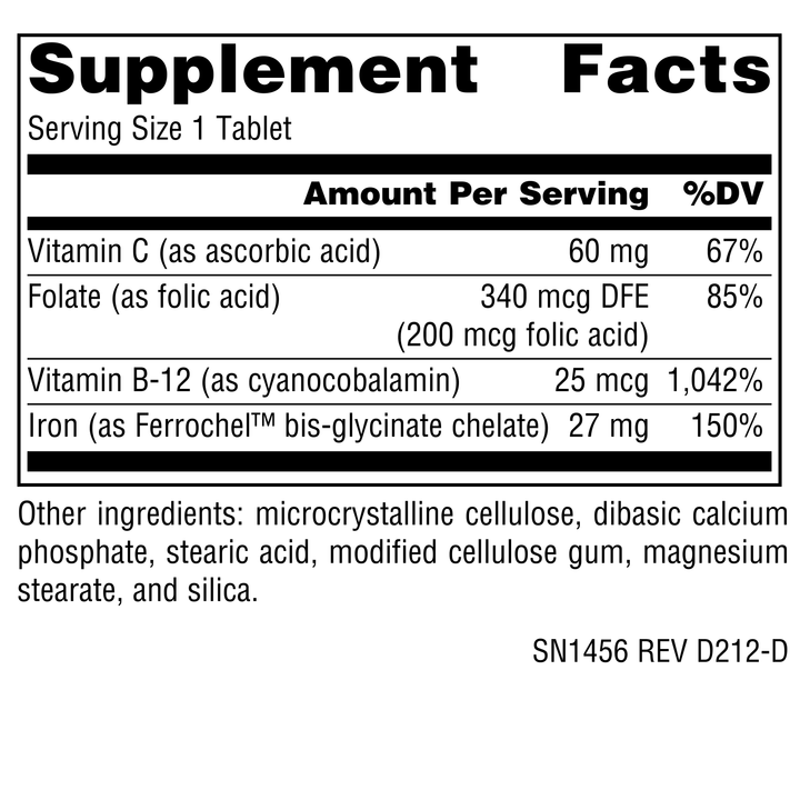 Nutrition facts image