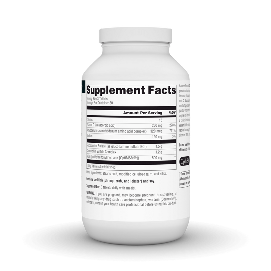 Glucosamine Chondroitin Complex with MSM