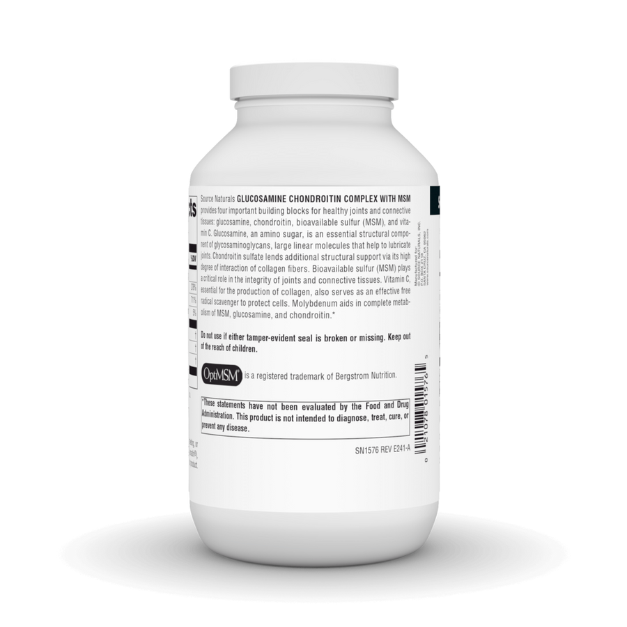 Glucosamine Chondroitin Complex with MSM