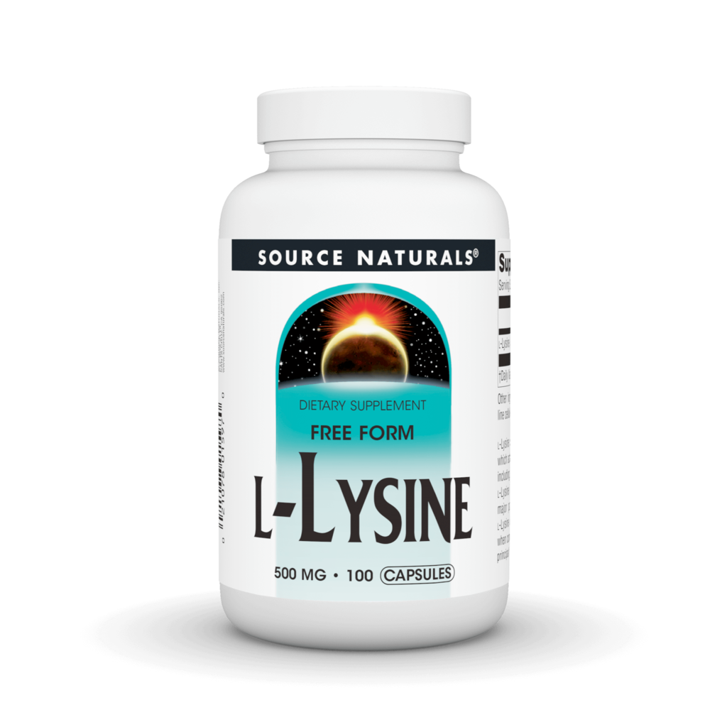 l carnitine l lysine Source Naturals, L-Lysine Powder
