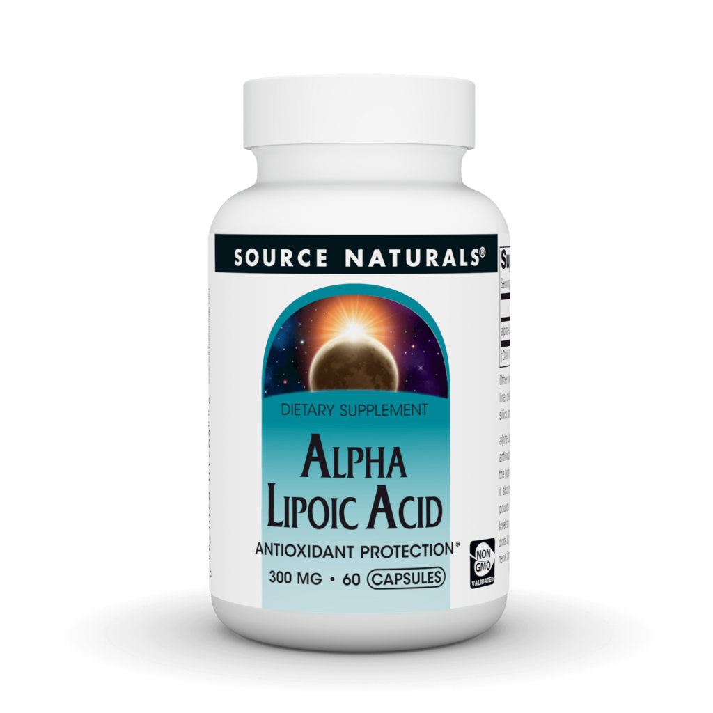 source naturals acetyl l-carnitine and alpha-lipoic acid Alpha Lipoic Acid