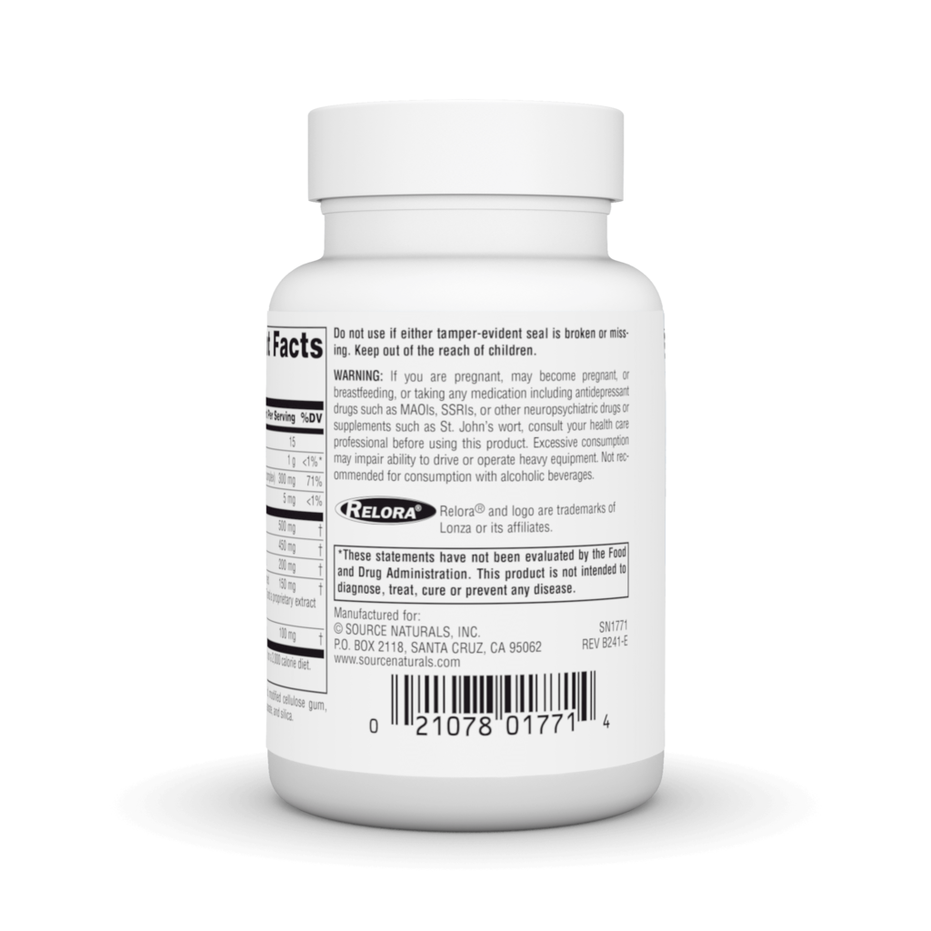 Serene Science® Theanine Serene® with Relora®