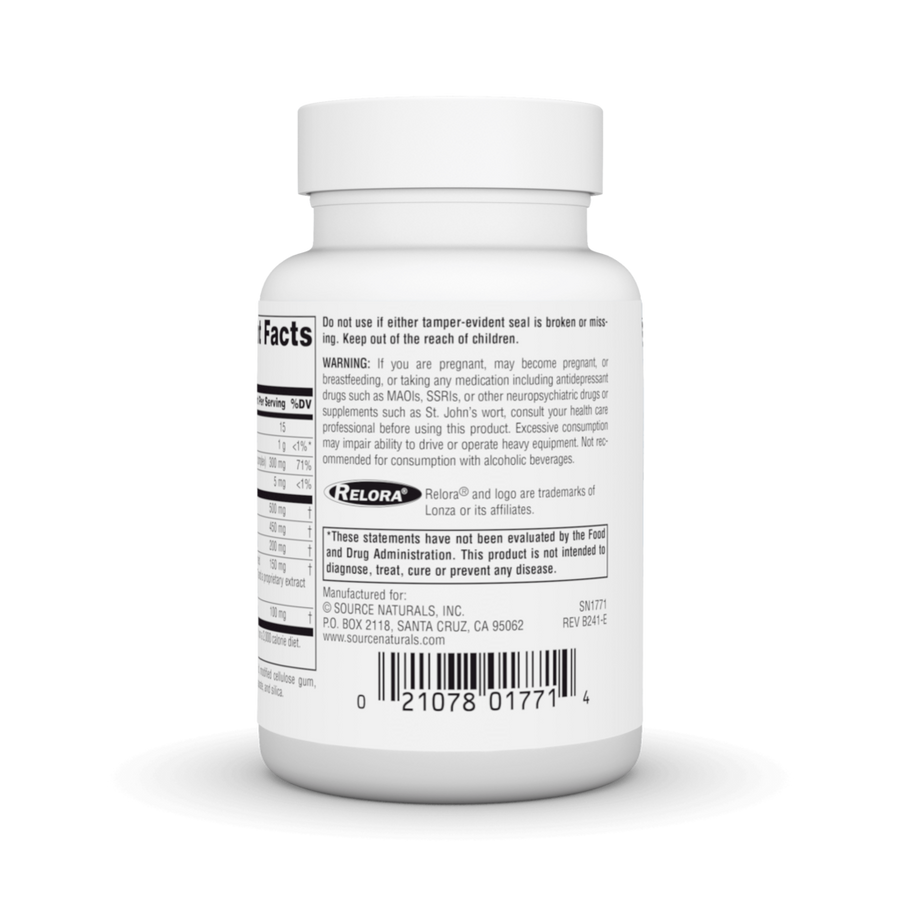 Serene Science® Theanine Serene® with Relora®