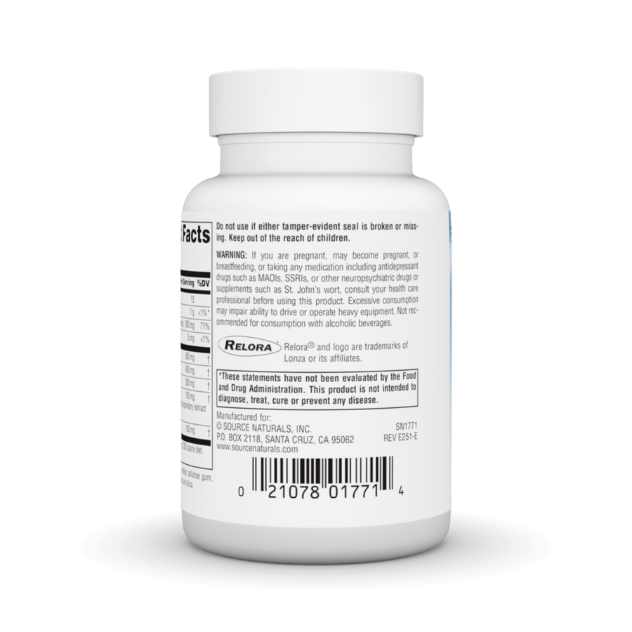 Serene Science® Theanine Serene® with Relora®