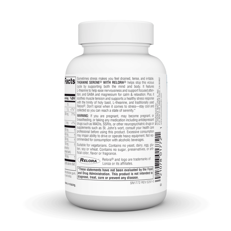 Serene Science® Theanine Serene® with Relora®