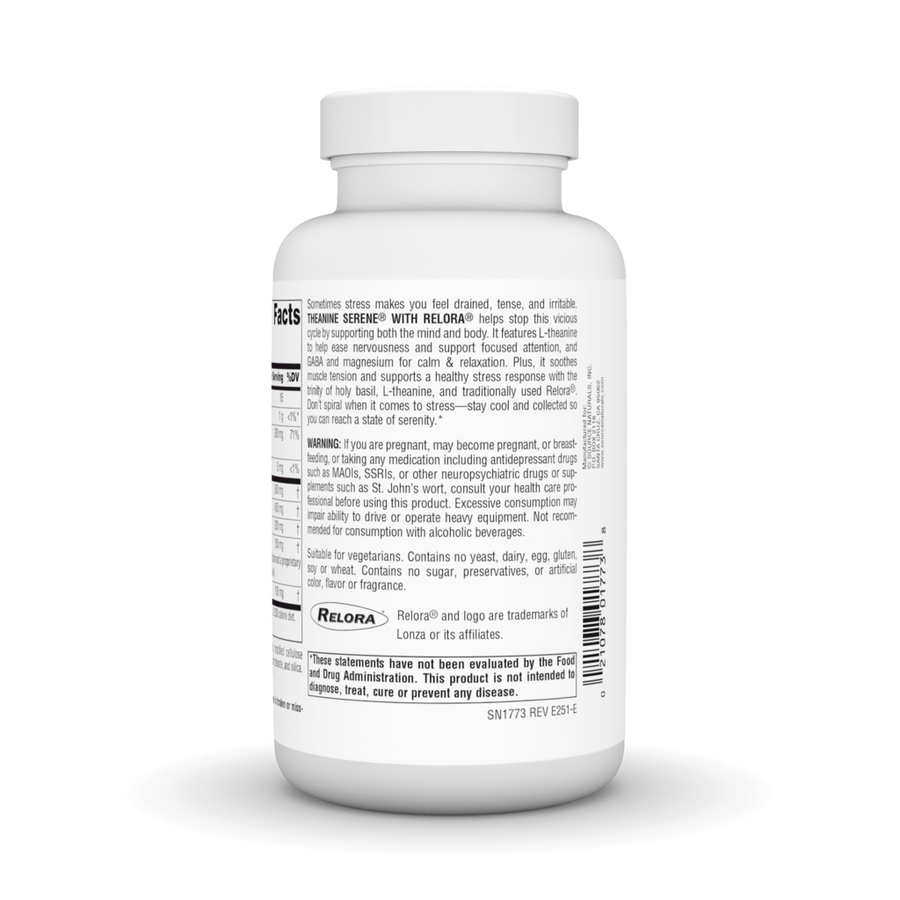 Serene Science® Theanine Serene® with Relora®