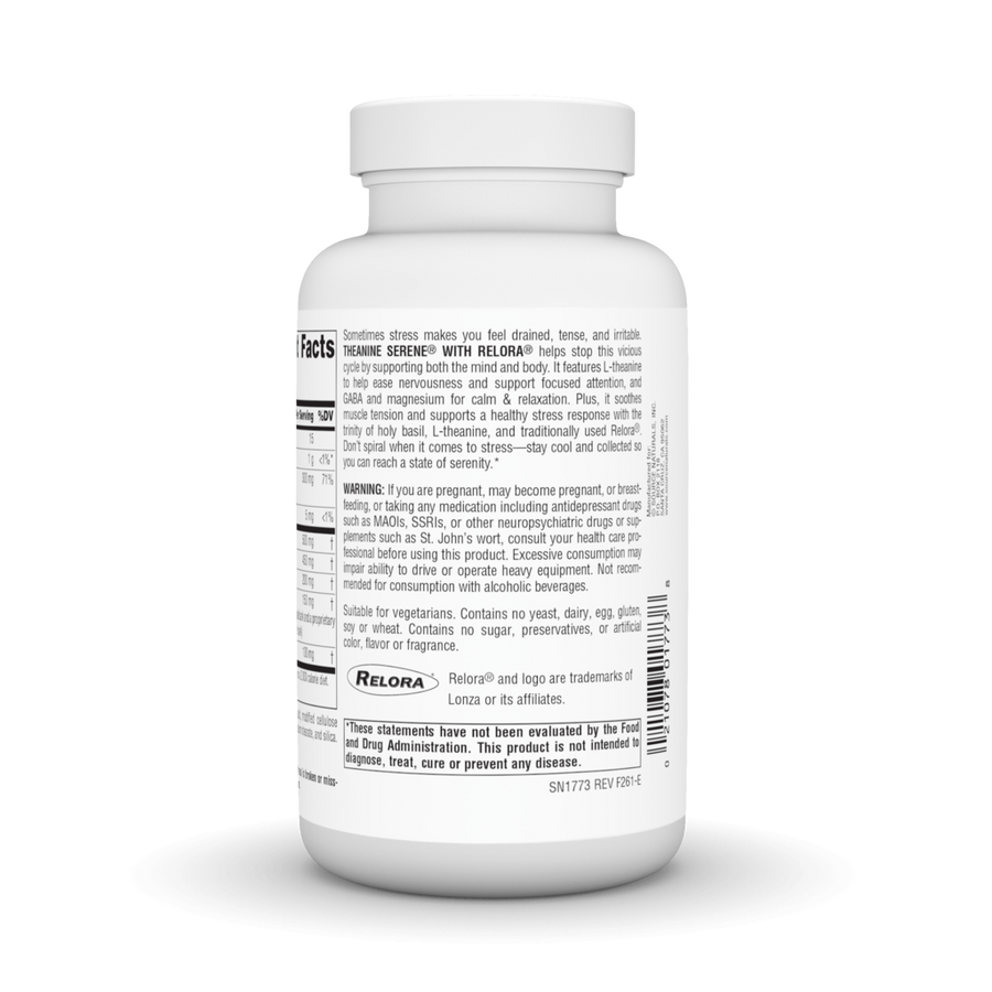 Serene Science® Theanine Serene® with Relora®