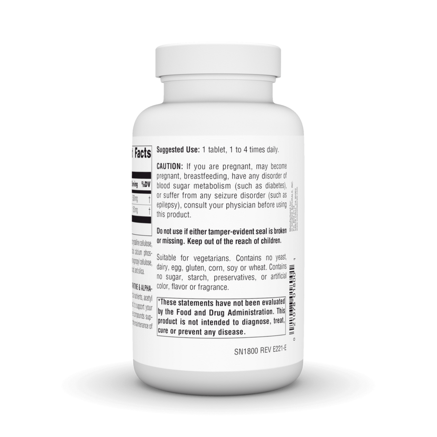 Acetyl L-Carnitine & Alpha-Lipoic Acid