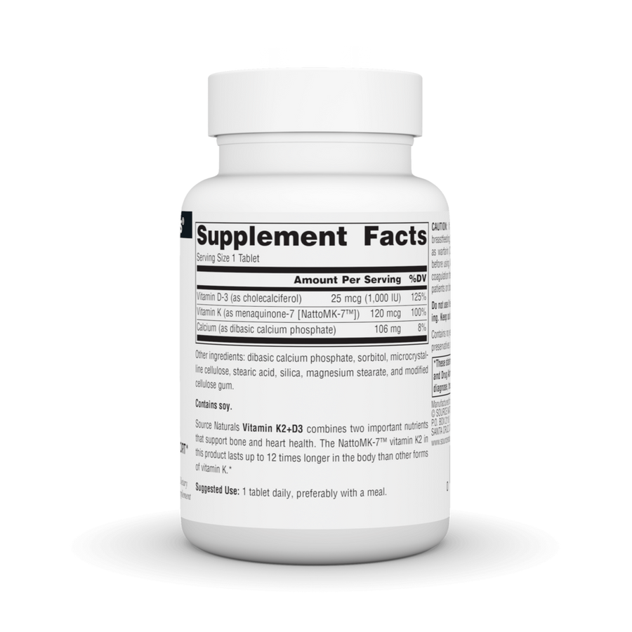 Vitamin K2 + D3
