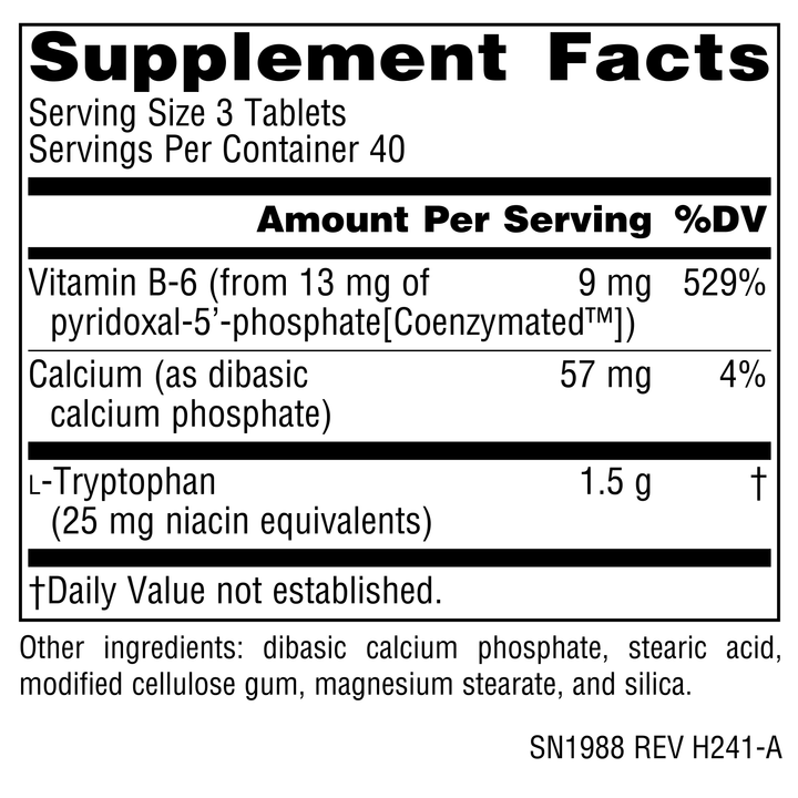 Nutrition facts image