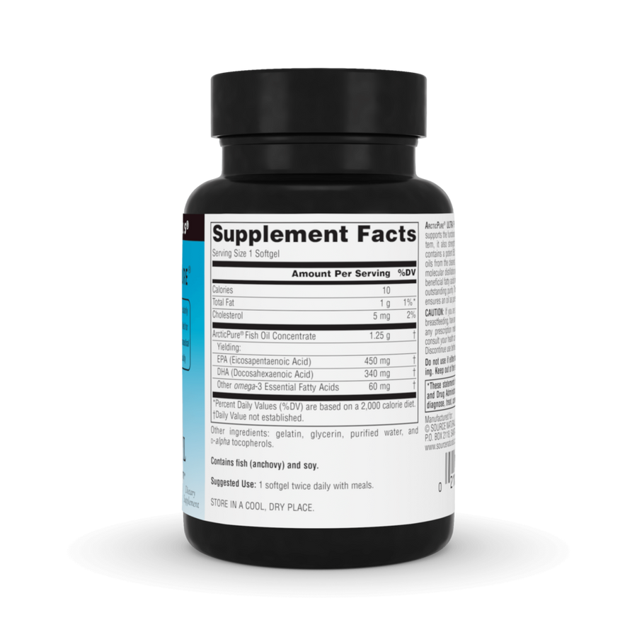 ArcticPure® Omega-3 Fish Oil, Ultra Potency