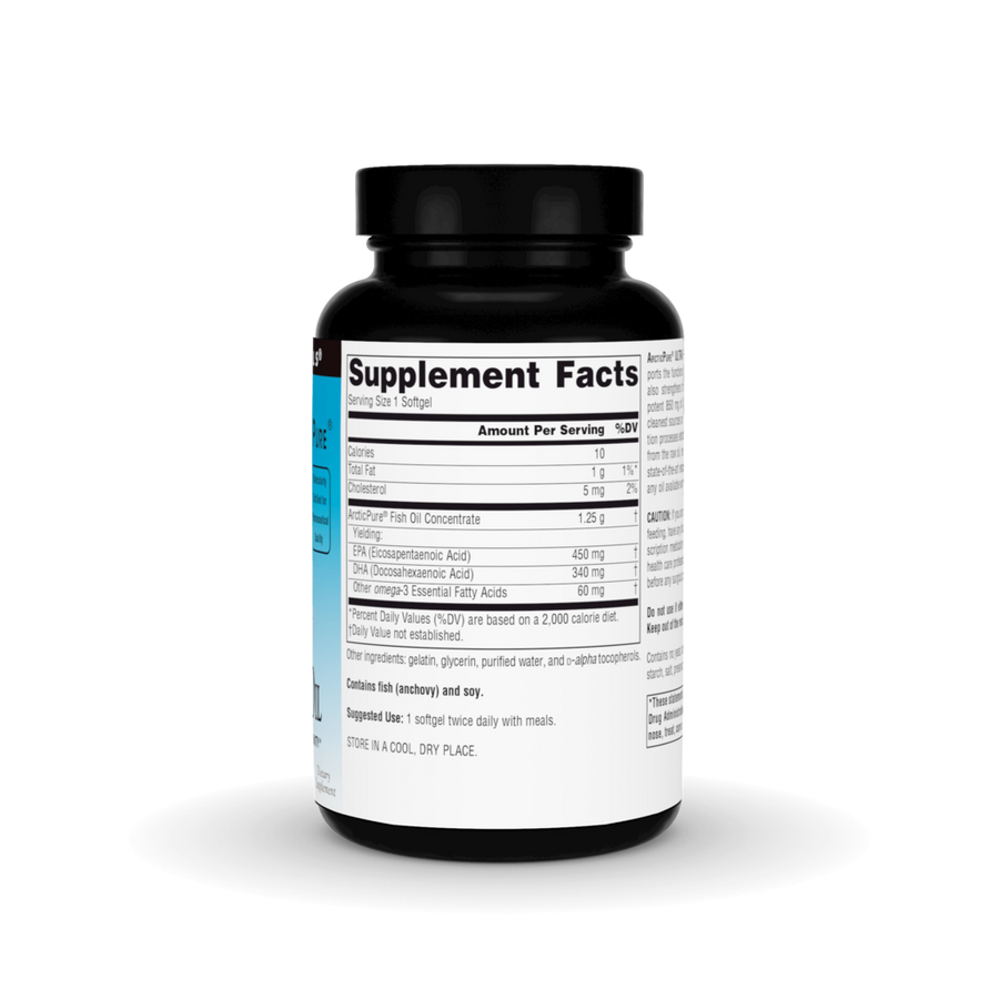 ArcticPure® Omega-3 Fish Oil, Ultra Potency