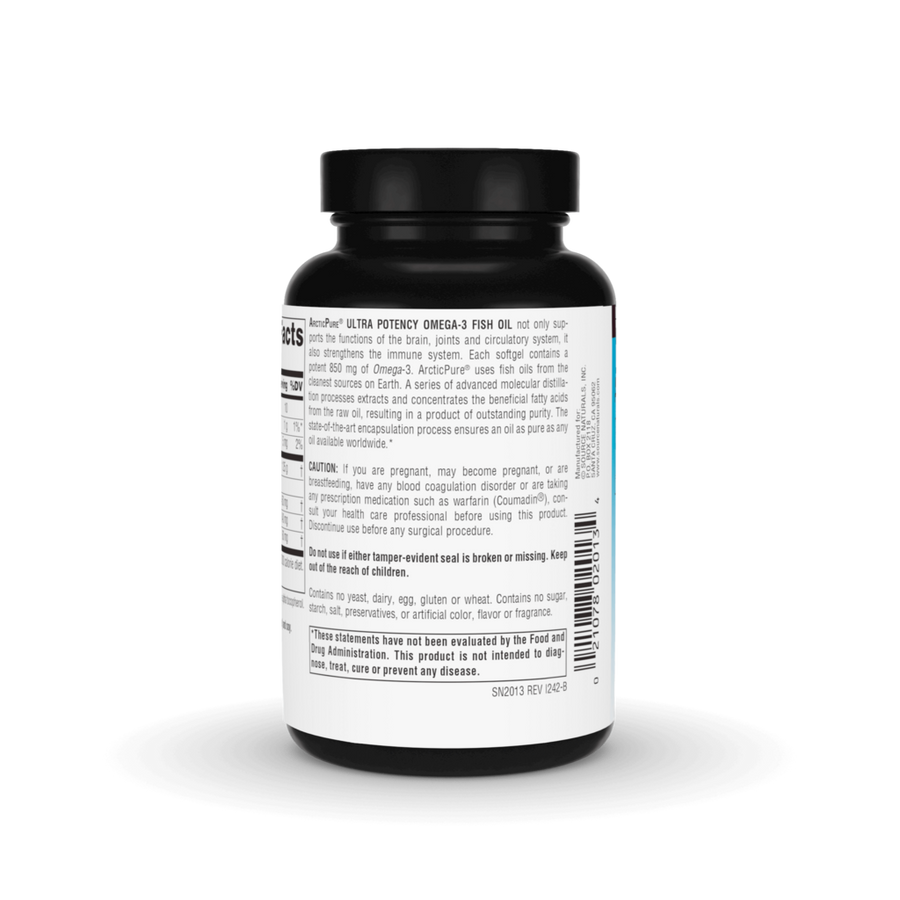 ArcticPure® Omega-3 Fish Oil, Ultra Potency