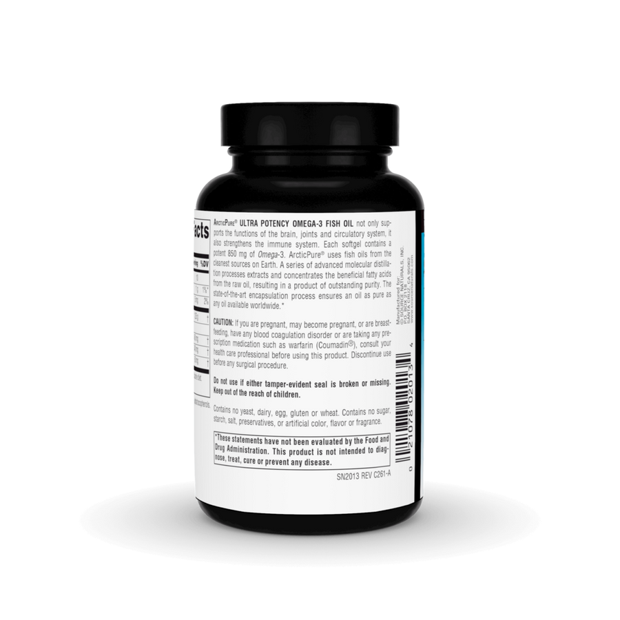 ArcticPure® Omega-3 Fish Oil, Ultra Potency