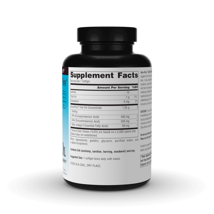 ArcticPure® Omega-3 Fish Oil, Ultra Potency