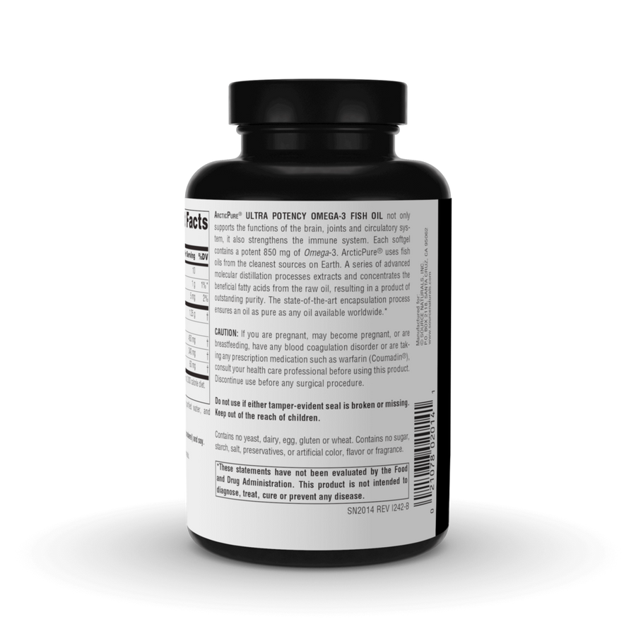 ArcticPure® Omega-3 Fish Oil, Ultra Potency