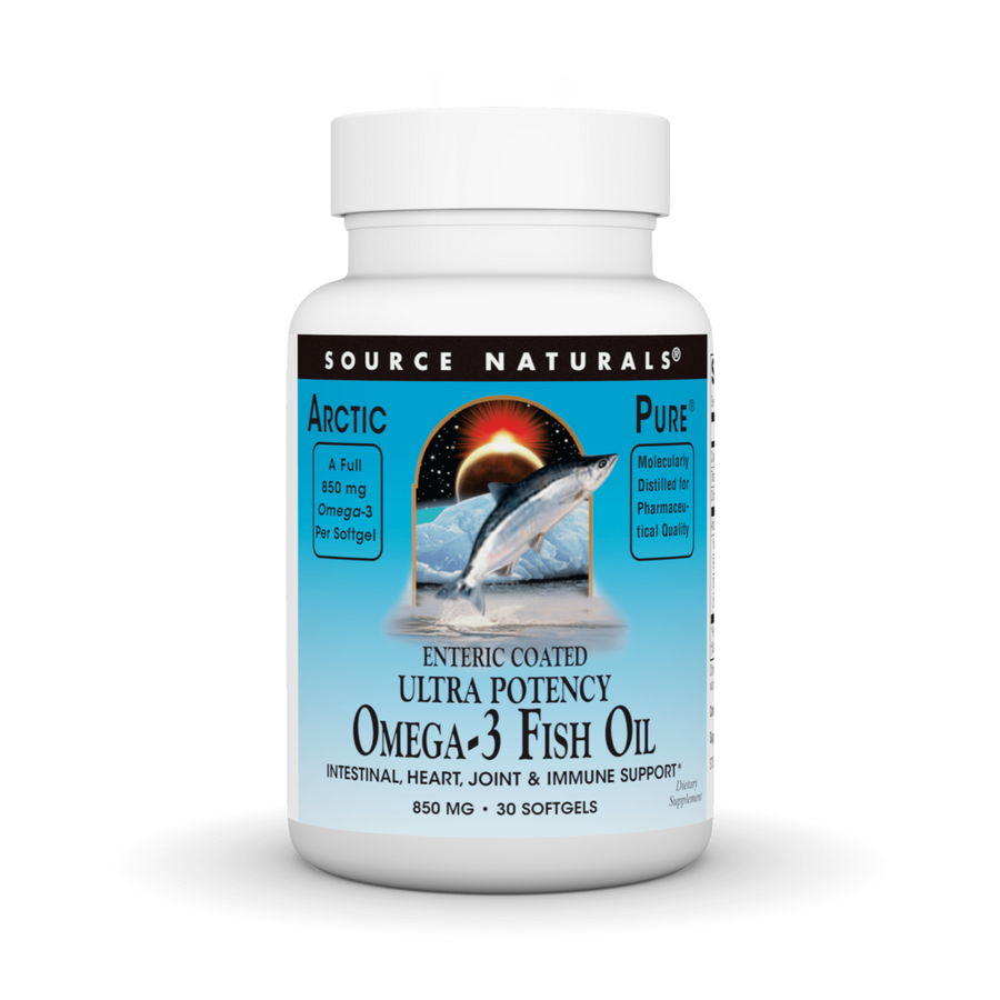 ArcticPure® Ultra Potency Omega-3 Fish Oil, Enteric Coated