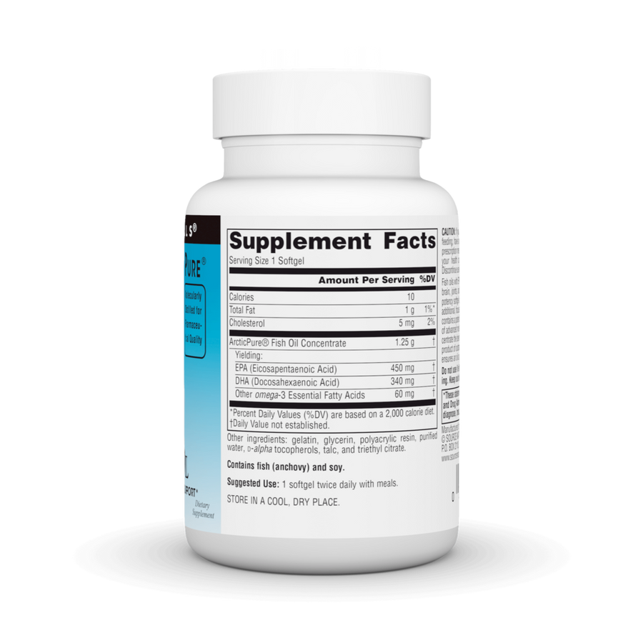 ArcticPure® Ultra Potency Omega-3 Fish Oil, Enteric Coated