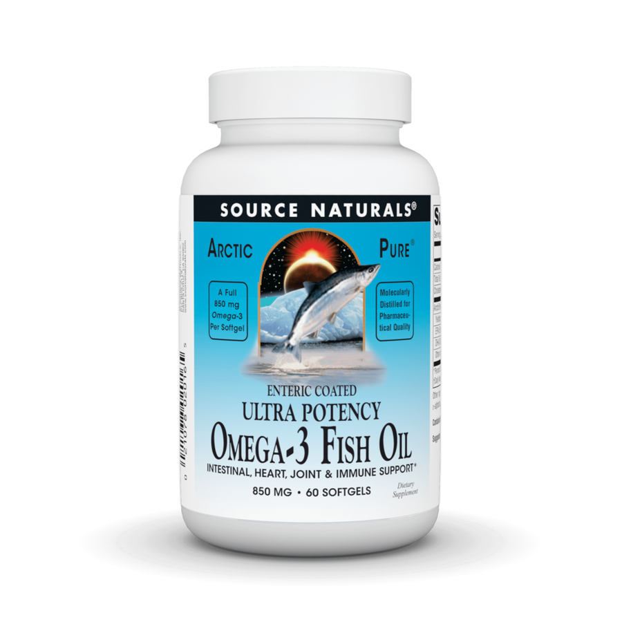 ArcticPure® Ultra Potency Omega-3 Fish Oil, Enteric Coated