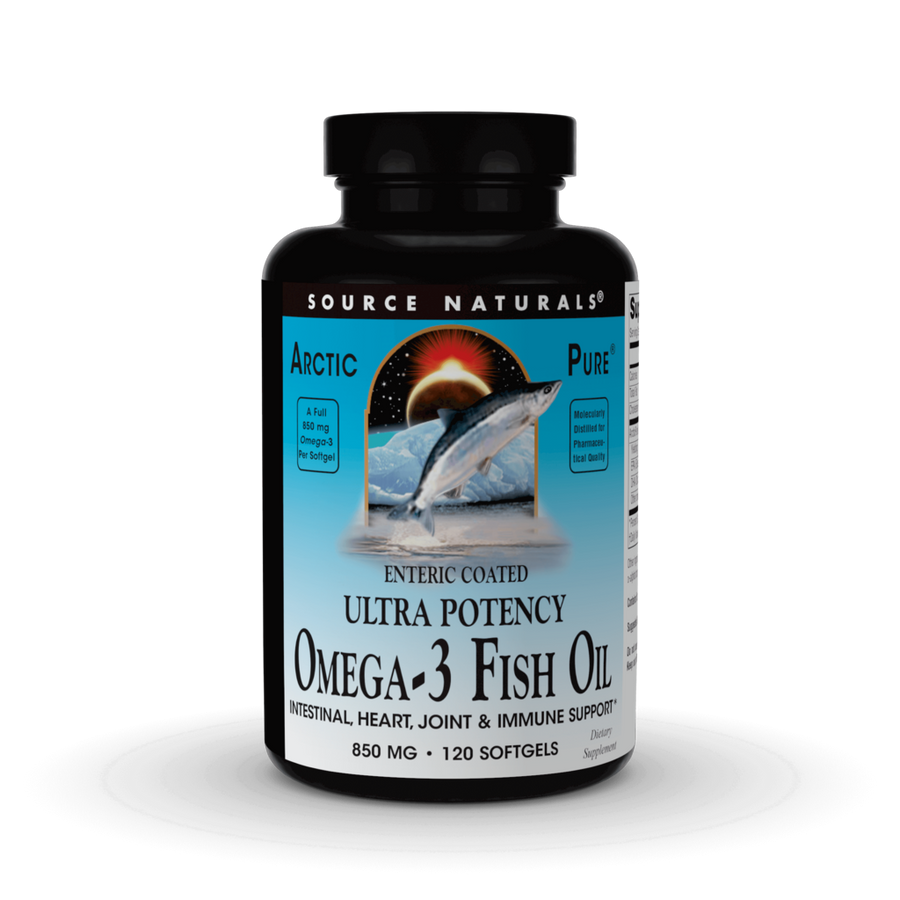 ArcticPure® Ultra Potency Omega-3 Fish Oil, Enteric Coated
