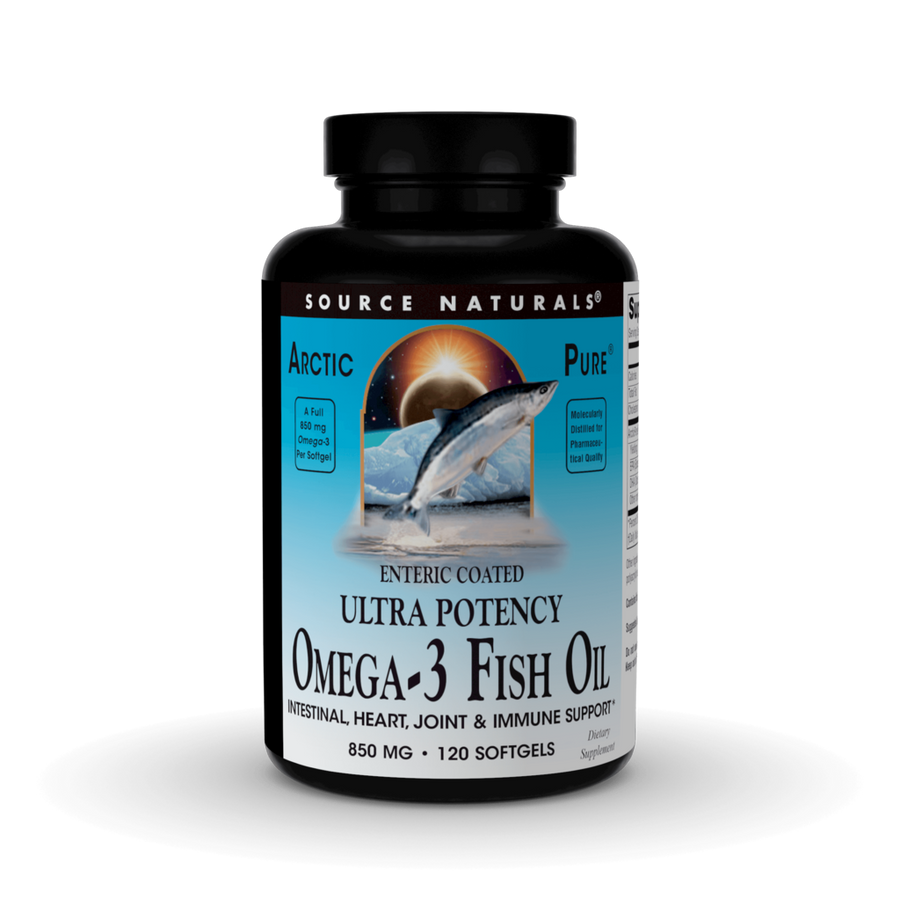 ArcticPure® Ultra Potency Omega-3 Fish Oil, Enteric Coated