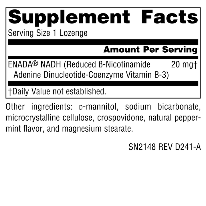 Nutrition facts image