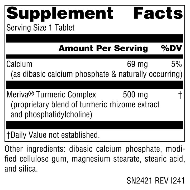 Nutrition facts image