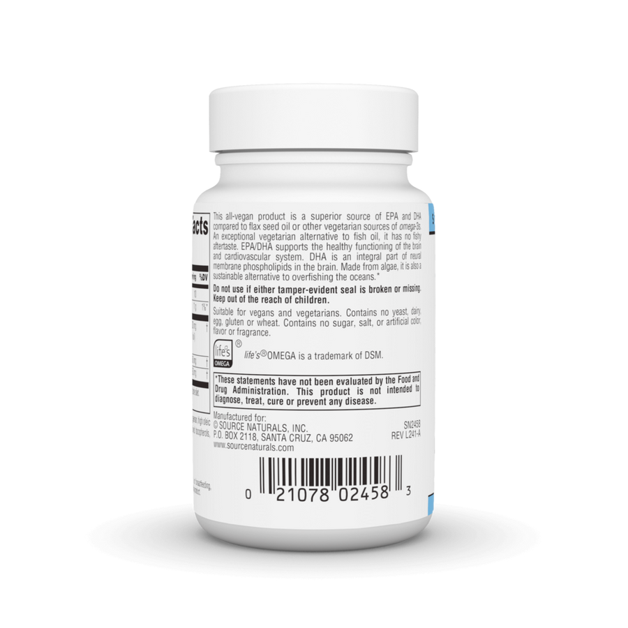 Vegan Omega-3s EPA-DHA