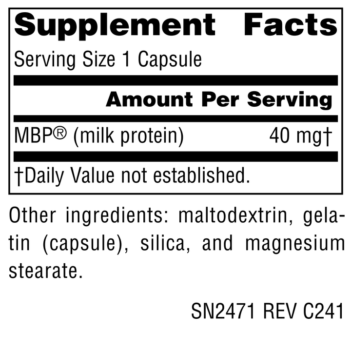 Nutrition facts image