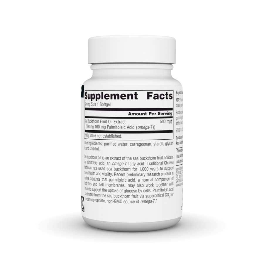 Omega-7 Sea Buckthorn Fruit Oil