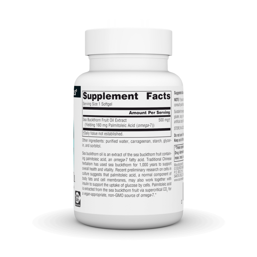 Omega-7 Sea Buckthorn Fruit Oil
