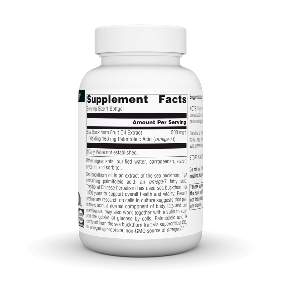 Omega-7 Sea Buckthorn Fruit Oil