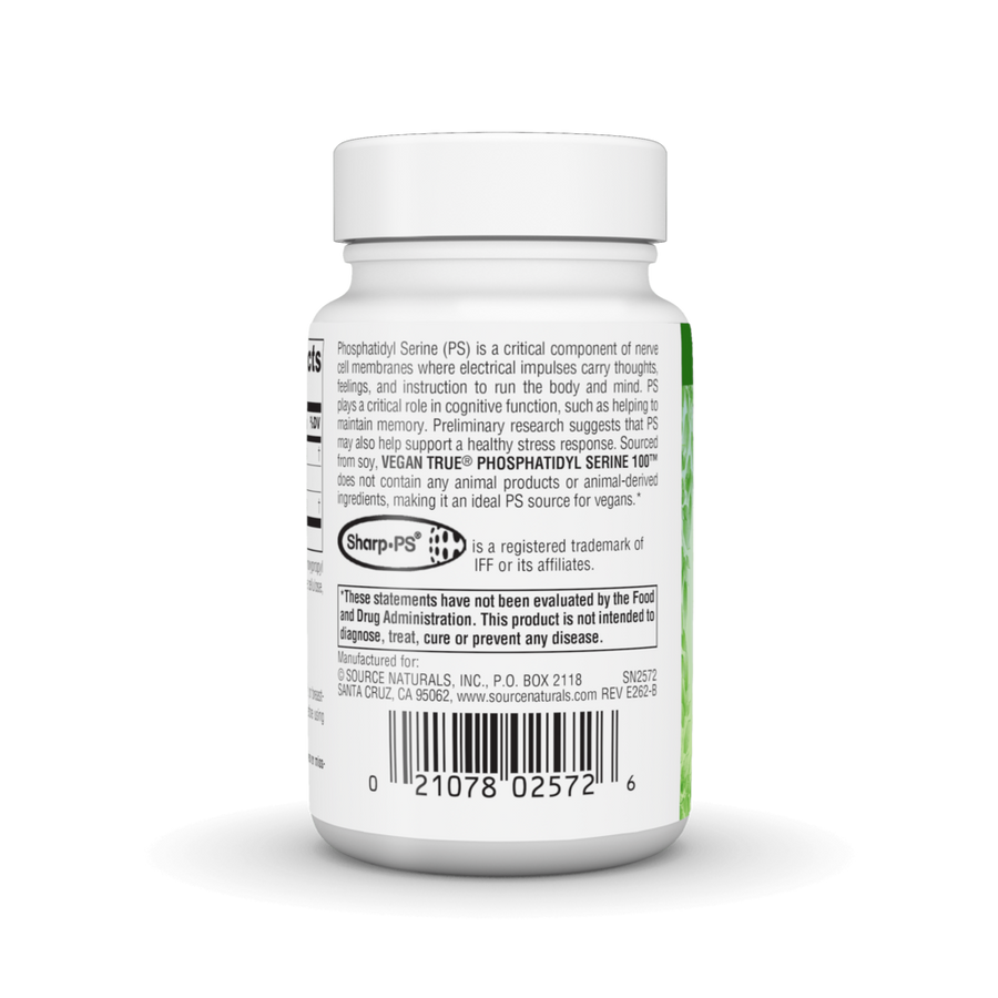 Vegan True® Phosphatidyl Serine 100™