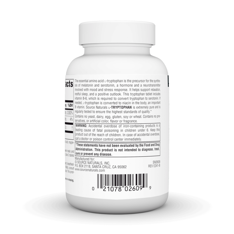 L-Tryptophan with Vitamin B-6