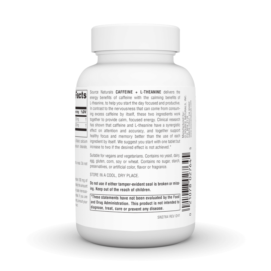 Caffeine + L-Theanine